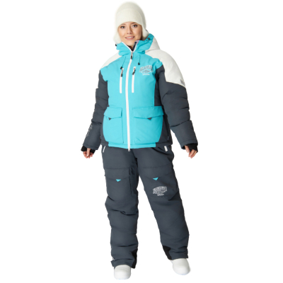 Костюм зимний женский Alaskan Vanda бел/голуб/сер р-р XL
