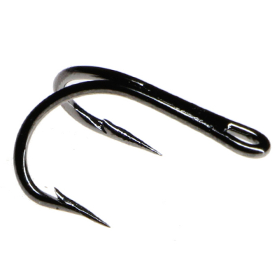 Крючок Fulling Mill Tube Fly Double Hook S6, 12 шт.