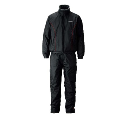 Костюм поддевка Shimano Lightweight Thermal Muit MD-041J размер 5L (XXXL) черный с красным/черный