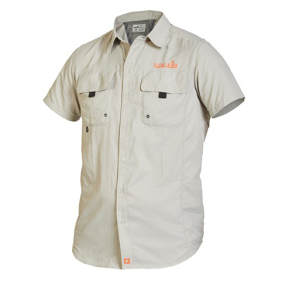 Рубашка Norfin Focus Short Sleeves Gray 05 р.XXL