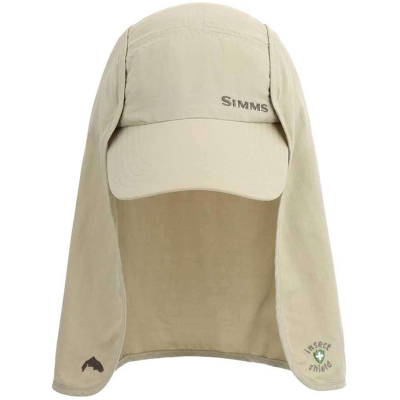 Кепка Simms BugStopper SunShield Cap, Stone, EU