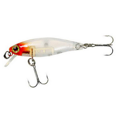 Воблер Jackall Tiny Fry 38SP цв. Clear Salmon Roe Head