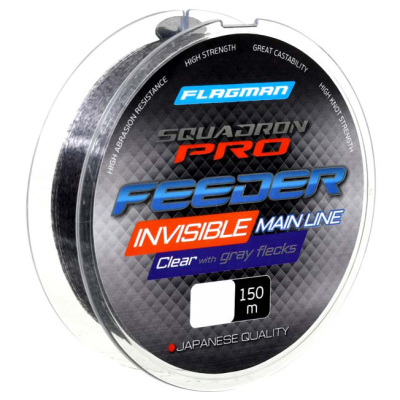 Леска Flagman Squadron Pro Feeder Invisible Main Line 150м 0,24мм