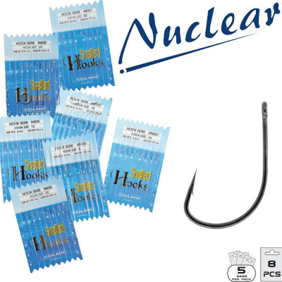 Поводки COLMIC MR300 №12 (0.18мм - 150см) 8шт (AL61218)