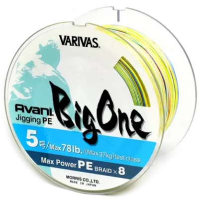 Шнур Varivas Avani Big One PEx8 600m #5 78LB