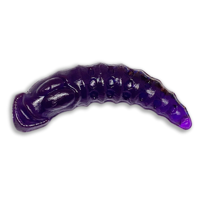 Силиконовая приманка 11Lures Leench 1.5" цвет Deep Purple