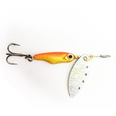 Блесна Mottomo Spin Blade #1 6g Gold Silver