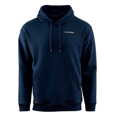 Толстовка Grundens Displacement DWR SL Guides Hoodie, Dark Navy, XL
