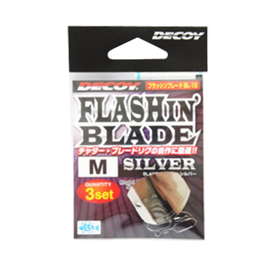  Приманка Decoy Flashing Blade Silver M BL-1S