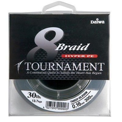 Шнур плетеный DAIWA Tournament 8 Braid 300m - 0.35mm (темно-зеленый)