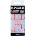 Крючок тройной BKK Spear 21-UVO #1/0 (5шт)