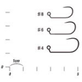 Крючки Decoy AH-12 Area Hook Jiggy #8