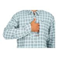 Рубашка Simms BugStopper LS Shirt, Storm Plaid, L