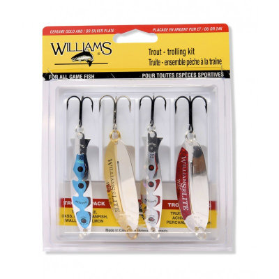 Набор из 4-х блесен Williams 4TTK