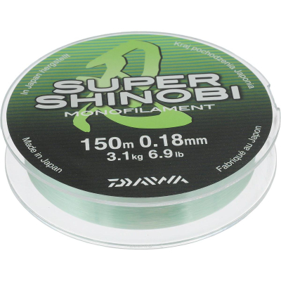 Монолеска Daiwa Super Shinobi Mist Green 150m d-0.18