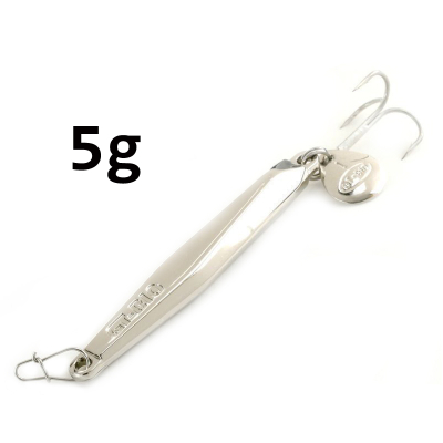 Блесна GT-BIO Freshwater Jigging #1 5гр, серебро GT-32T