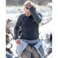 Термофутболка Simms Lightweight Baselayer Top, Black, 3XL