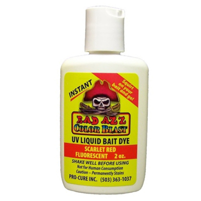Аттрактант-краситель Pro-Cure Bad Azz UV Liquid Bait Dye 2 oz. (Scarlet Red)