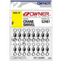 Вертлюг Owner Crane Swivel №1 8шт