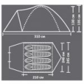 Палатка туристическая Campack Tent Mount Traveler 4