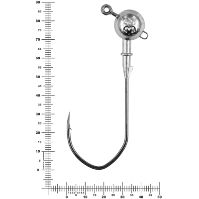 Призёр джиг-головка Stinger Eye Jig 32 гр, кр-к VD-074 №8/0, 3 шт/уп