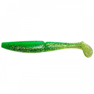 Силиконовая приманка Helios Guru 5,0"/12,7 см Green Peas 5шт. (HS-31-051)