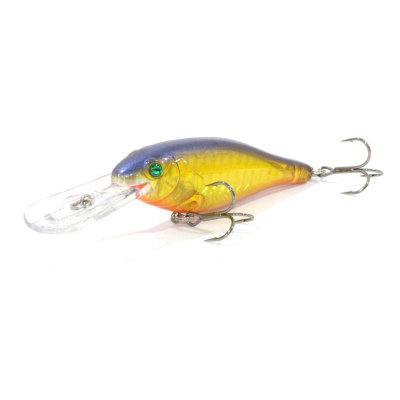 Воблер Sprut Buri Shad 3D 70F (Floating/70mm/11g/2-3m/GB-3D) A727