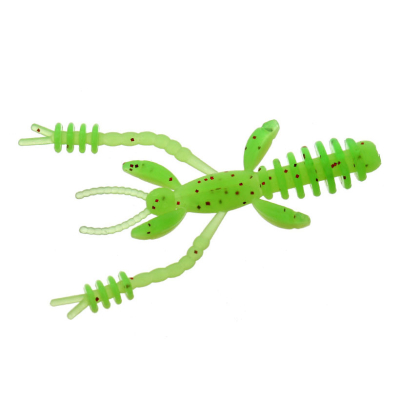 Мягкая приманка Flagman Raid 1.6" цв. #1527 Lime/Lime Chartreuse (8шт)