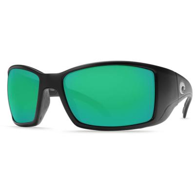 Очки поляризационные Costa Blackfin 580G (Matte Black Global Fit/Green Mirror 580 P, Large)