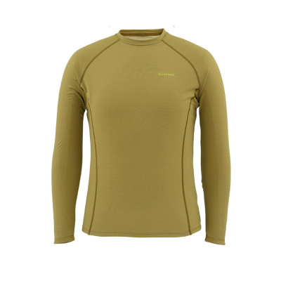 Термобелье футболка Simms Waderwick Core Crewneck Army Green размер M