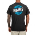 Футболка Simms Quality Built Pocket T-Shirt, Black, XL