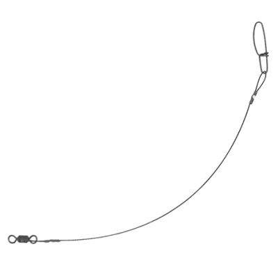 Поводок оснащенный Halco Supa Snap Traces 11" 40LB