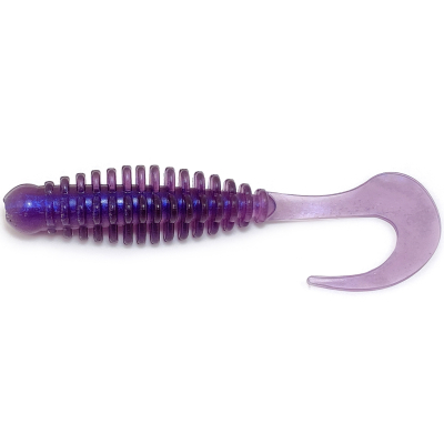 Силиконовая приманка Boroda Baits Phantom 160 mm ФИОЛЕТОВЫЙ ПЕРЛАМУТР/ЛИМОН (Violet pearl/Lemon)