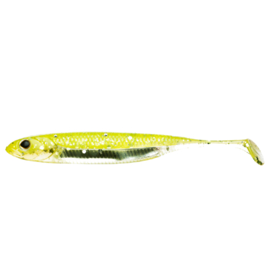 Силиконовая приманка Fish Arrow Flash J Shad 4" цв. #19 (CHART/SILVER)