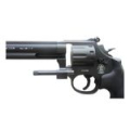 Пистолет пневматический S&W 586-6" (чёрный с чёрн. резин. накладками)