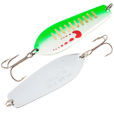 Блесна колеблющаяся Akara Action Series Trout 85 26 гр. цвет AB23