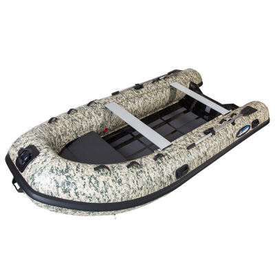 Моторная лодка с жестким каркасом Gladiator RIB 420AL_В CAMO
