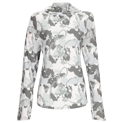 Термофутболка Simms Women's SolarFlex Hoody, Regiment Camo Cinder, M
