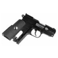 Пистолет пневматический Colt Defender (чёрн. с чёрн. пласт. накладками)