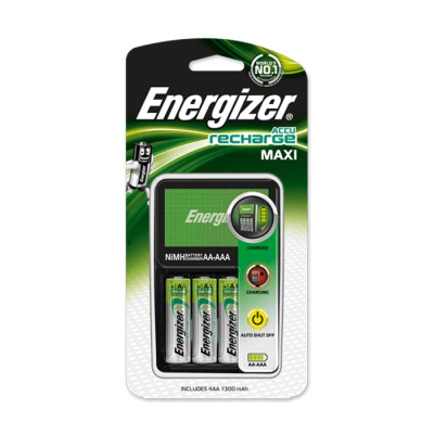 Зарядное устройство Energizer Maxi Charger EU+4AA 2300 mAh