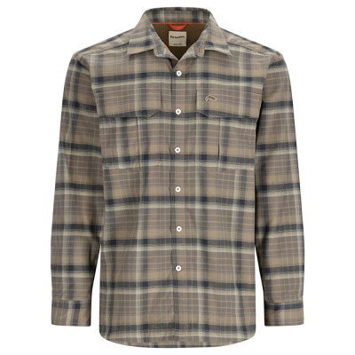 Рубашка Simms Coldweather LS Shirt, Hickory Asym Ombre Plaid, L