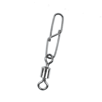 Карабин с вертлюгом Sprut SS-25 BN #10/8kg (Rolling Swivel with Diamond Snap) 1упак*6шт
