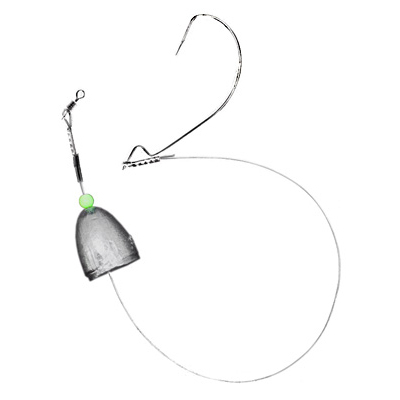 Техасская оснастка Zettech (Пуля), пуля 18гр, дл 25см, разр 12кг, в уп. 2шт (ZTTCH-Txs-pl-18gr-25-12-2)