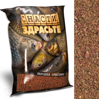 Прикормка «СНАСТИ ЗДРАСЬТЕ!» (народная) На бель всякую (универсальная), 6924