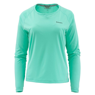Термофутболка Simms Women's Solarflex Crewneck, Aruba Heather, S