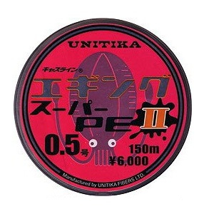 Шнур плетенный Unitika Eging Super PE II 150m - 0.117mm