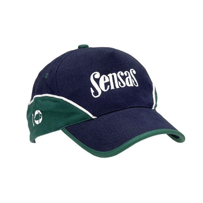 Бейсболка Sensas Logo Blue/Green