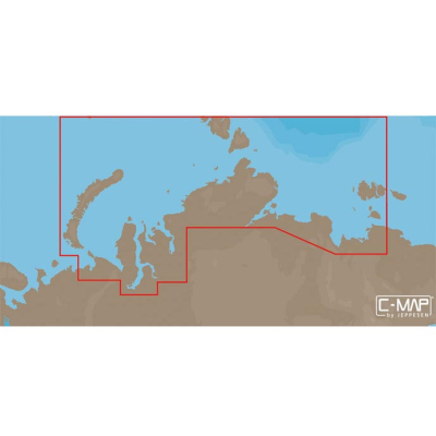 Карта C-MAP Lowrance RS-N203 "Северное побережье России: от Новой Земли до пр. Лаптева"