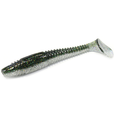 Силиконовая приманка Grows Culture Tioga Fat 4.5" цвет T01 (Baby Minnow)