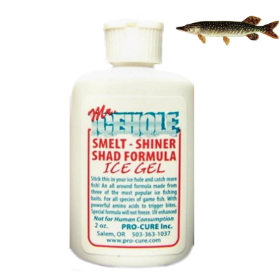 Зимний аттрактант Pro-Cure Mr Icehole Ice Fishing Gel 2 oz. (Smelt/Shiner/Shad)